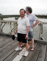 Ken Takenaga and Bill Ehrhart in Vietnam